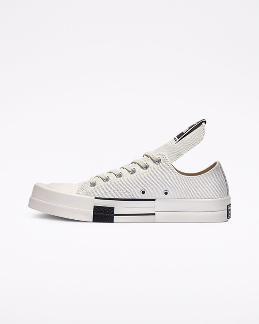 Women's Converse TURBODRK Chuck 70 Low Top Shoes White / Black | AU 0315CP